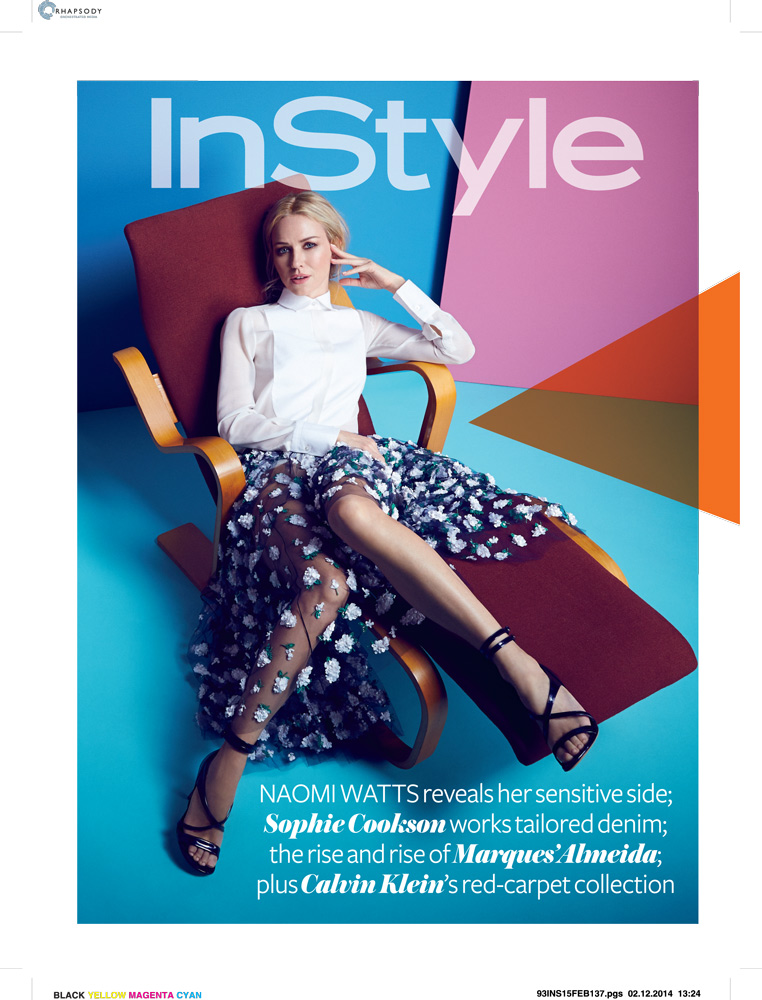 instyle | naomi watts