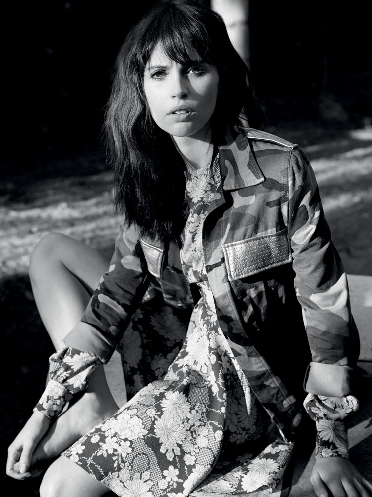 instyle | felicity jones