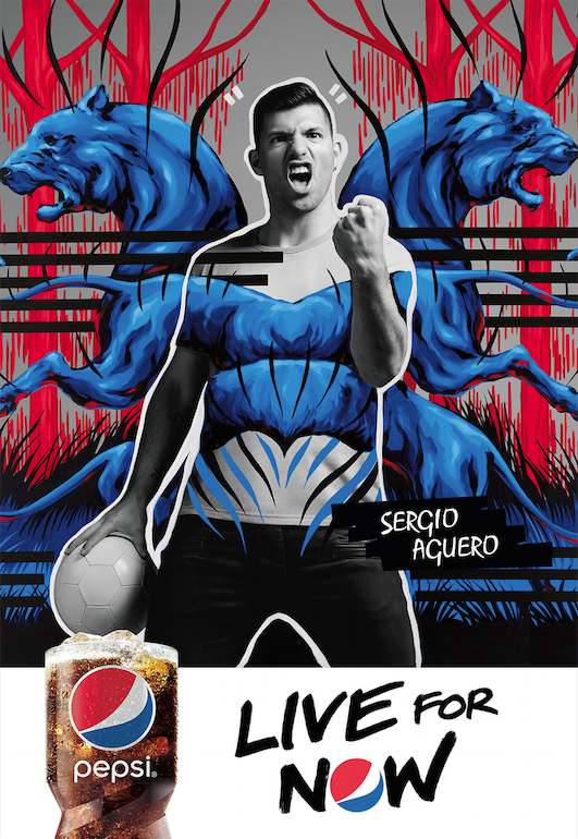 Pepsi Campaign | Sergio Aguero