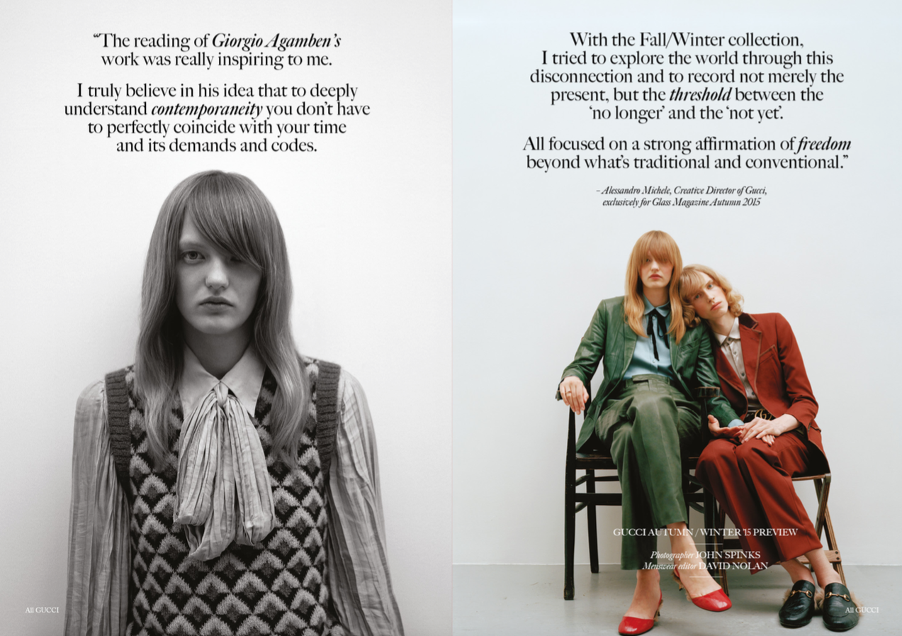 Glass Magazine | Gucci Special