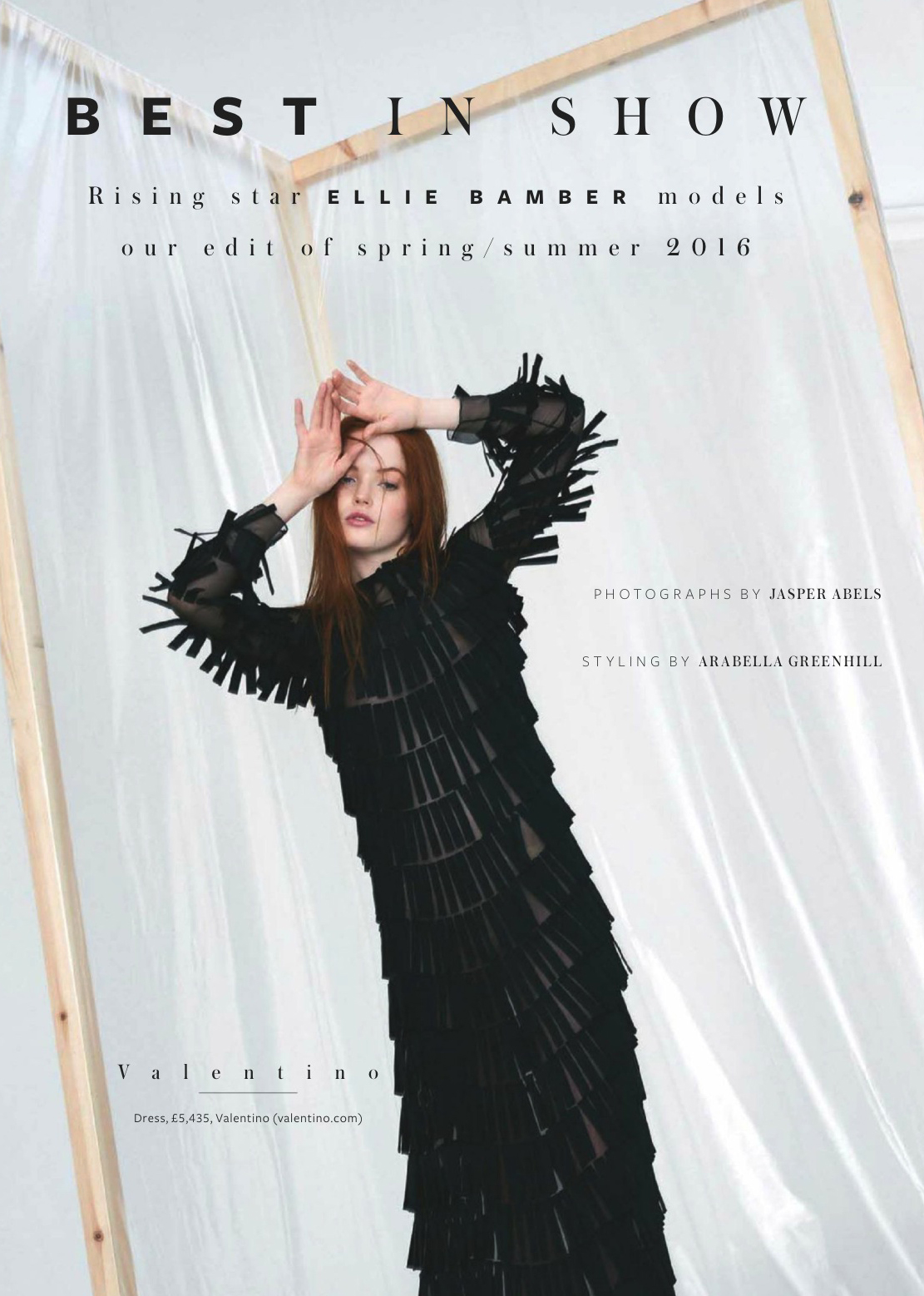instyle | ellie bamber