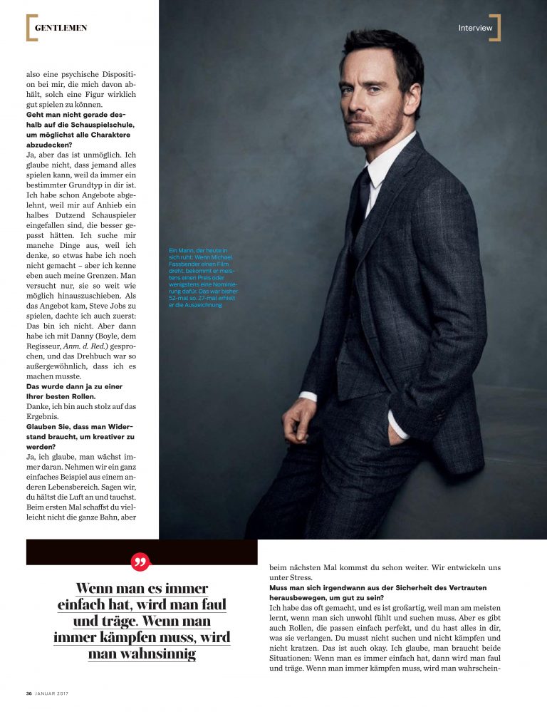 Michael Fassbender | Assassin’s Creed