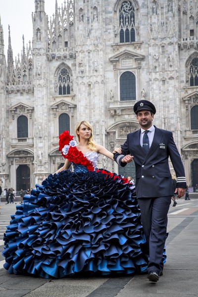 British Airways x Suki Waterhouse | Milan Fashion Week