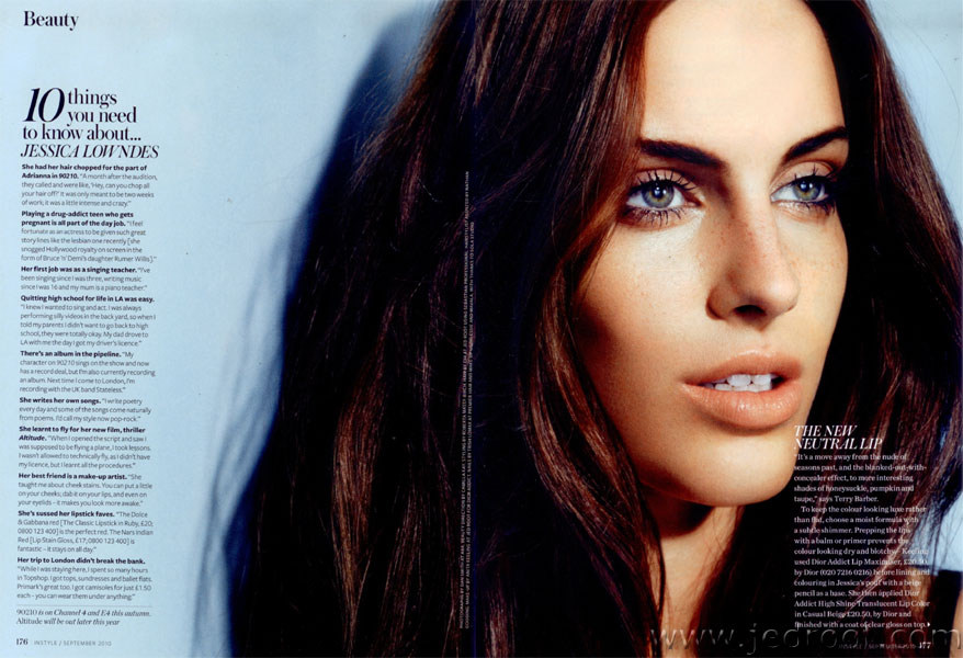 INSTYLE | JESSICA LOWNDES