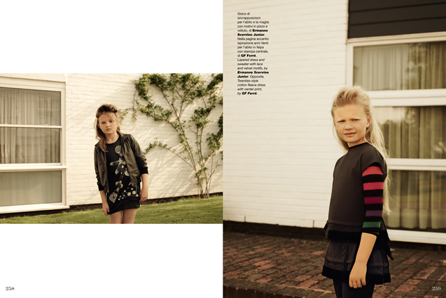 vogue bambini | black is back