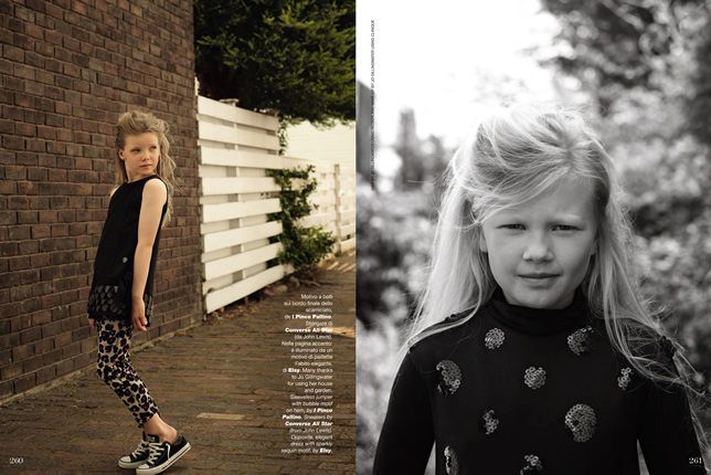 vogue bambini | black is back