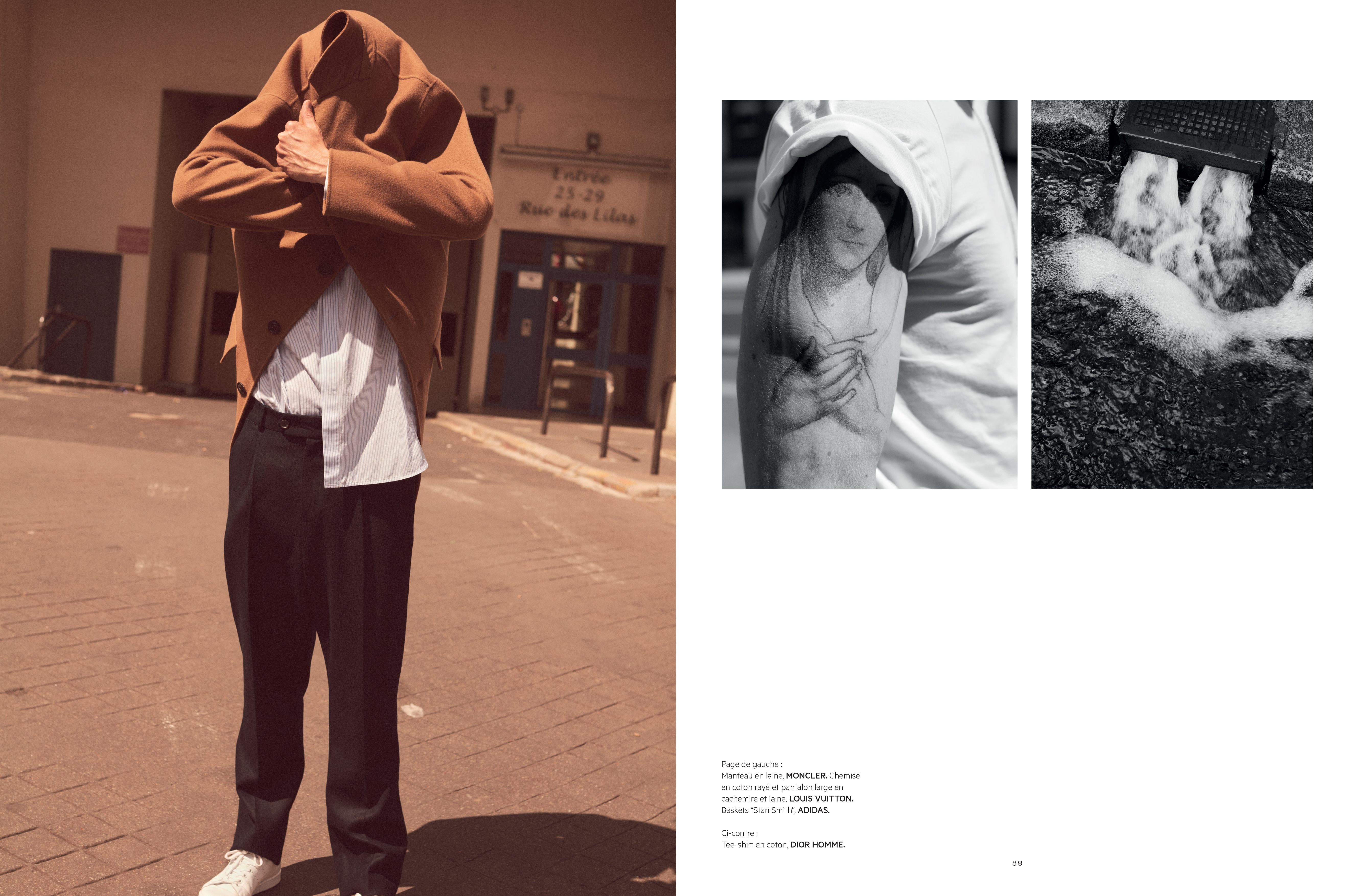 L’officiel Hommes | Arnaud Valois