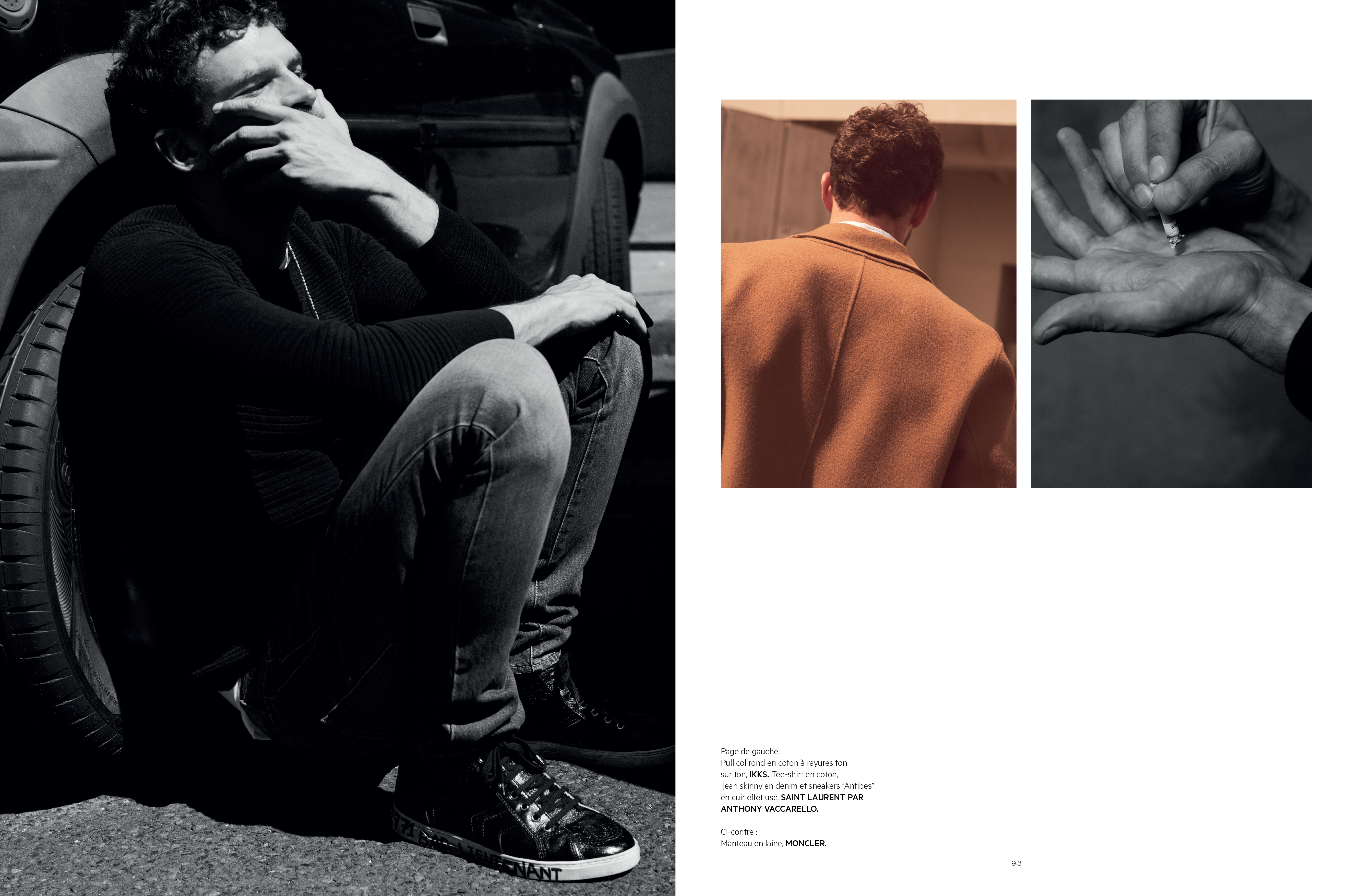 L’officiel Hommes | Arnaud Valois