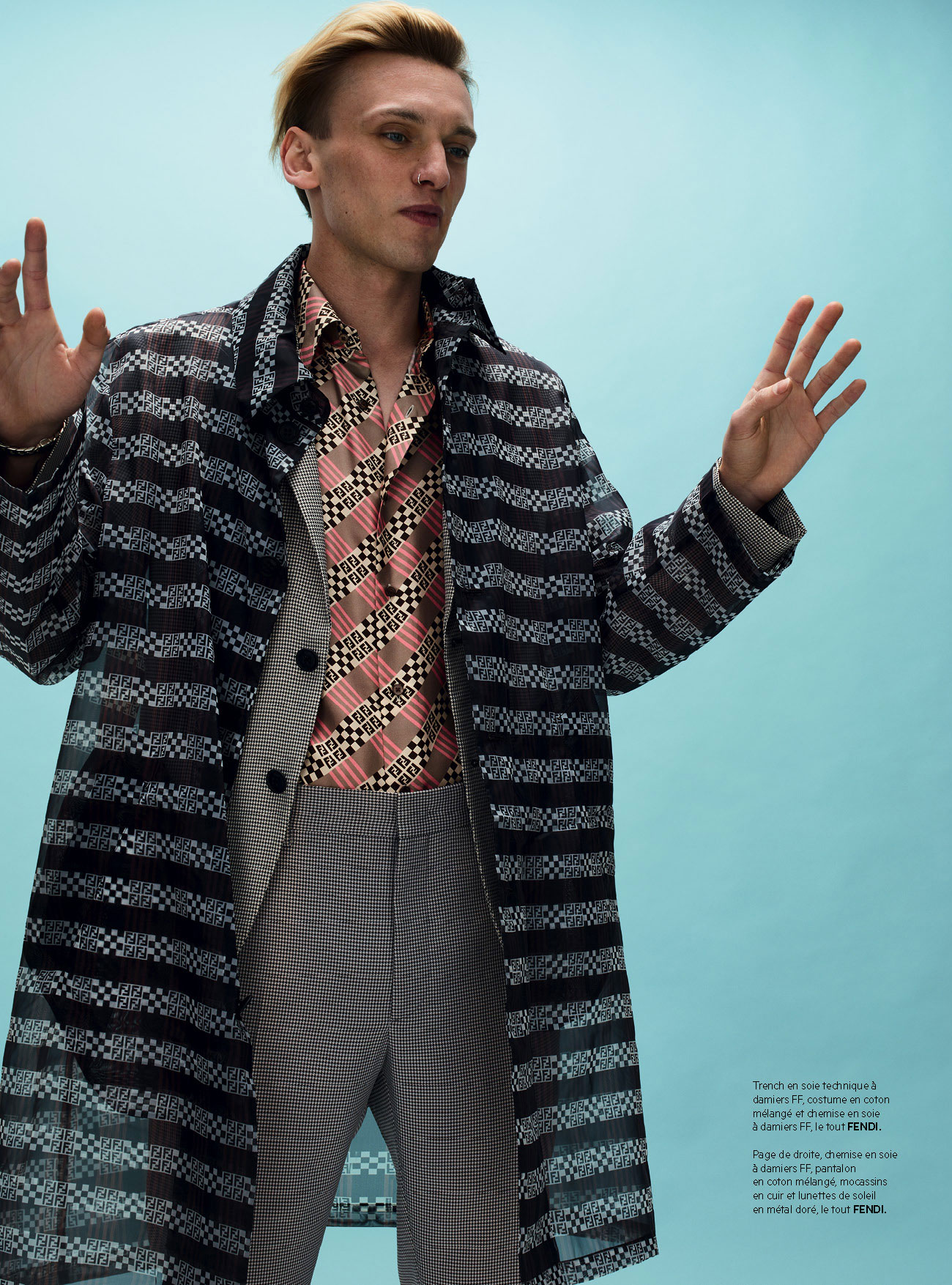 L’Officiel Hommes | Jamie Campbell Bower
