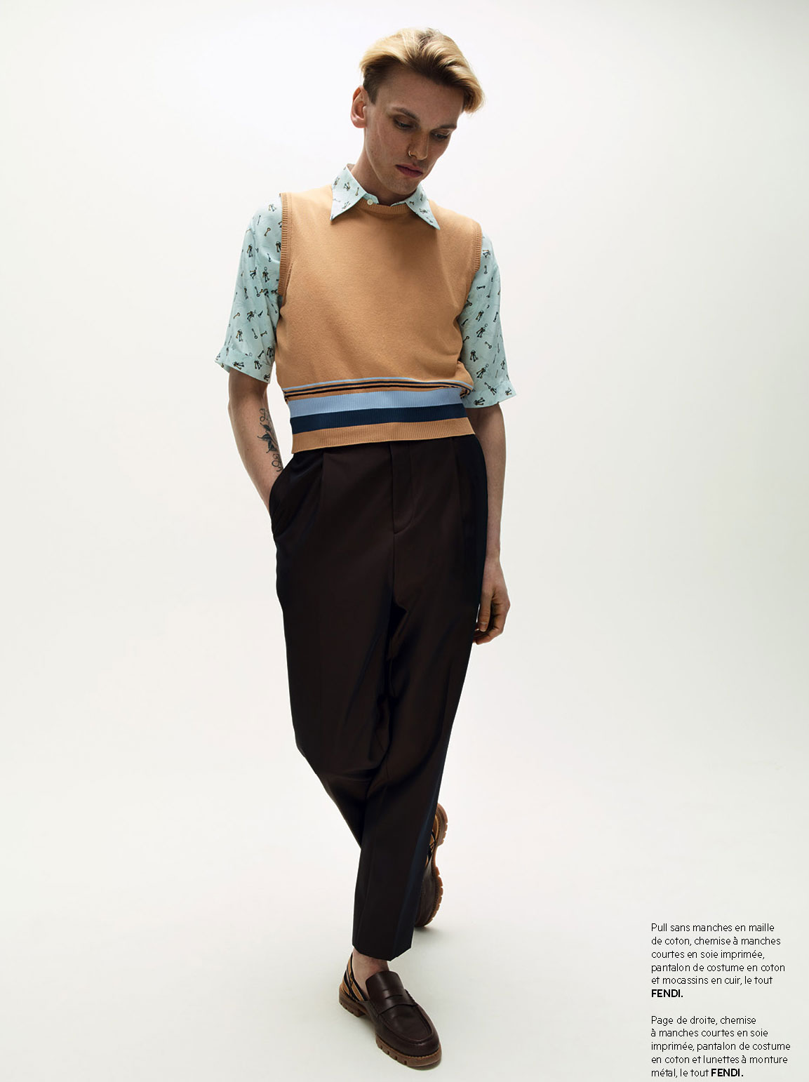 L’Officiel Hommes | Jamie Campbell Bower
