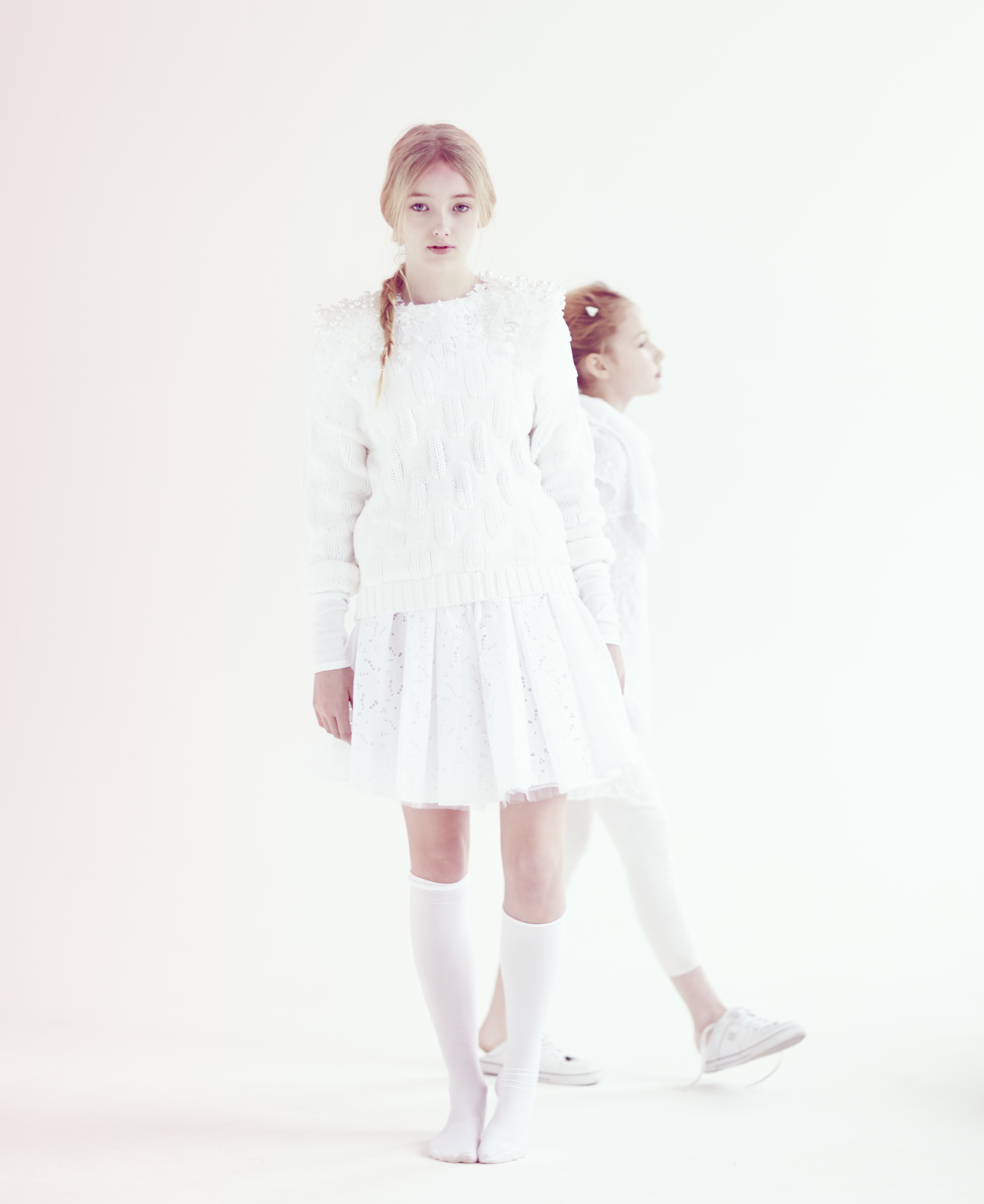 papier mache | white