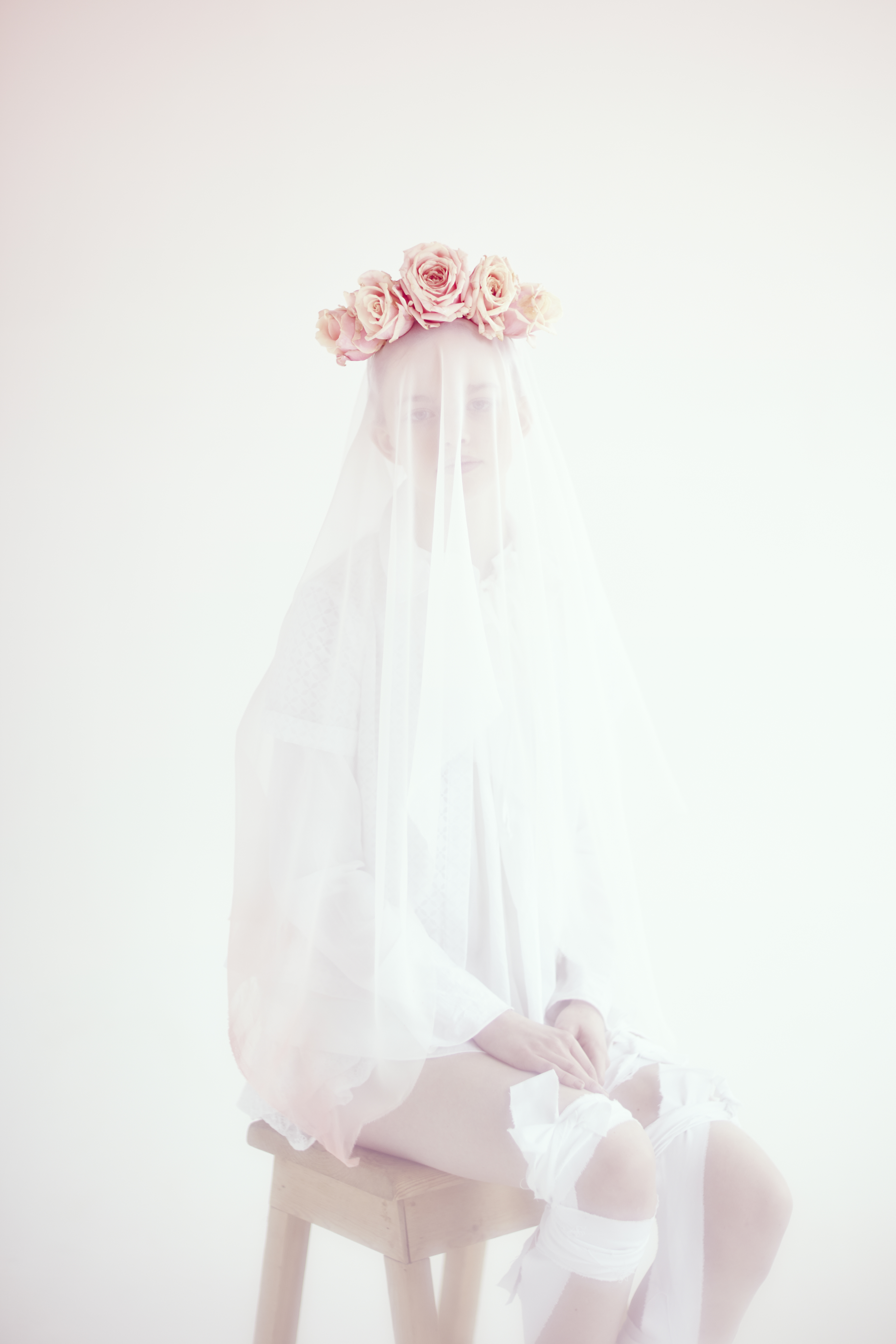 papier mache | white