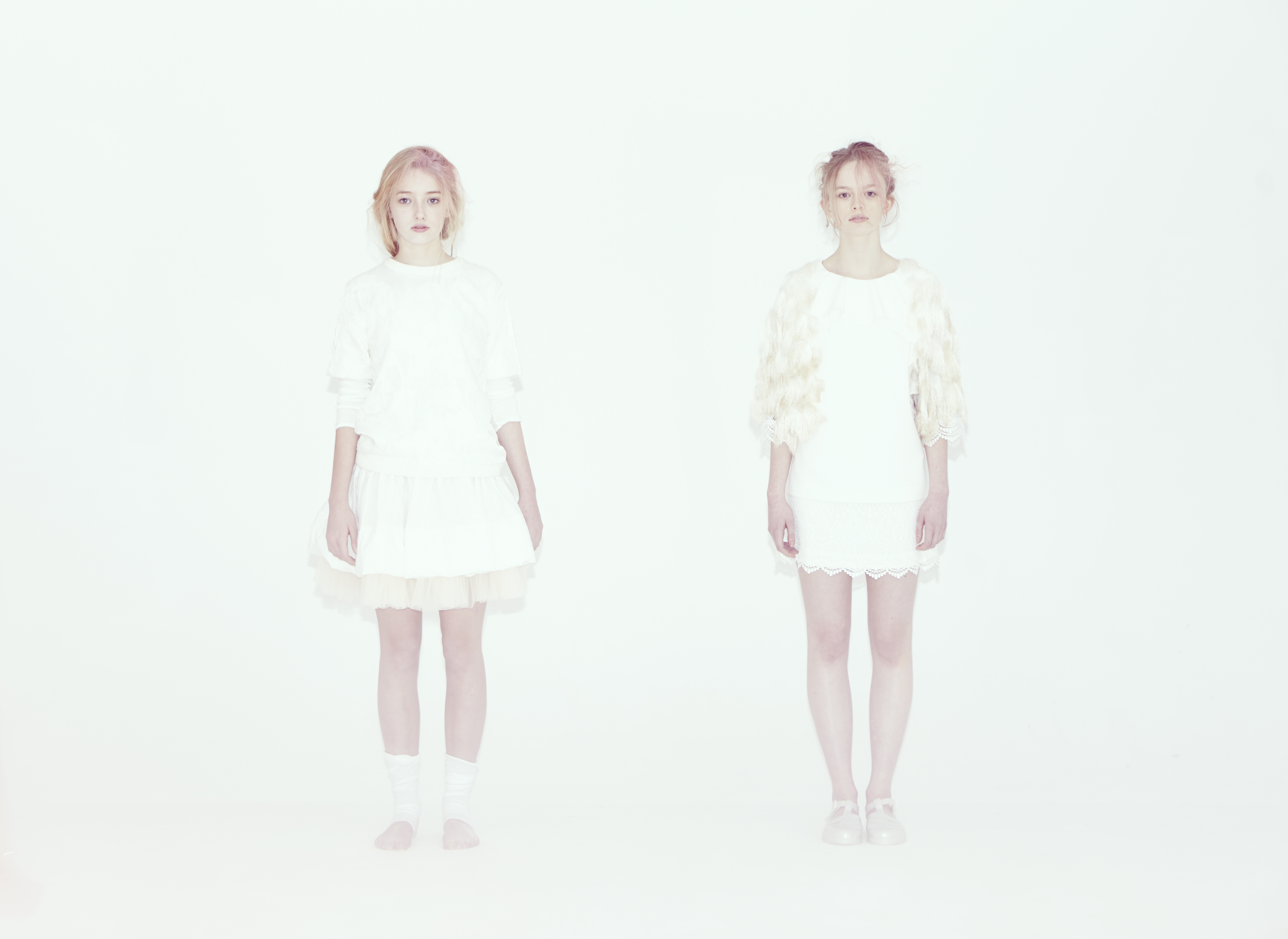 papier mache | white