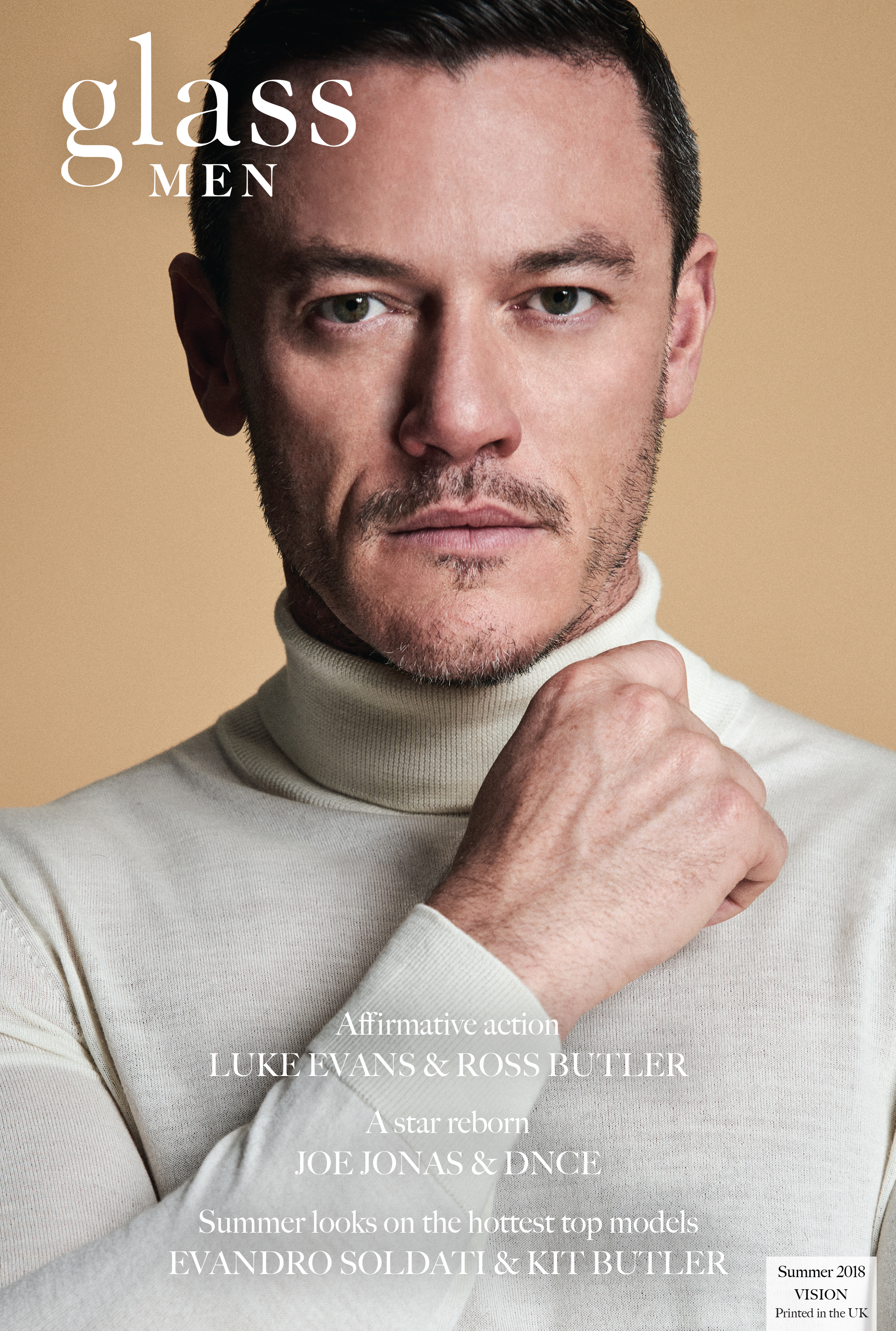 Glass Magazine | Luke Evans