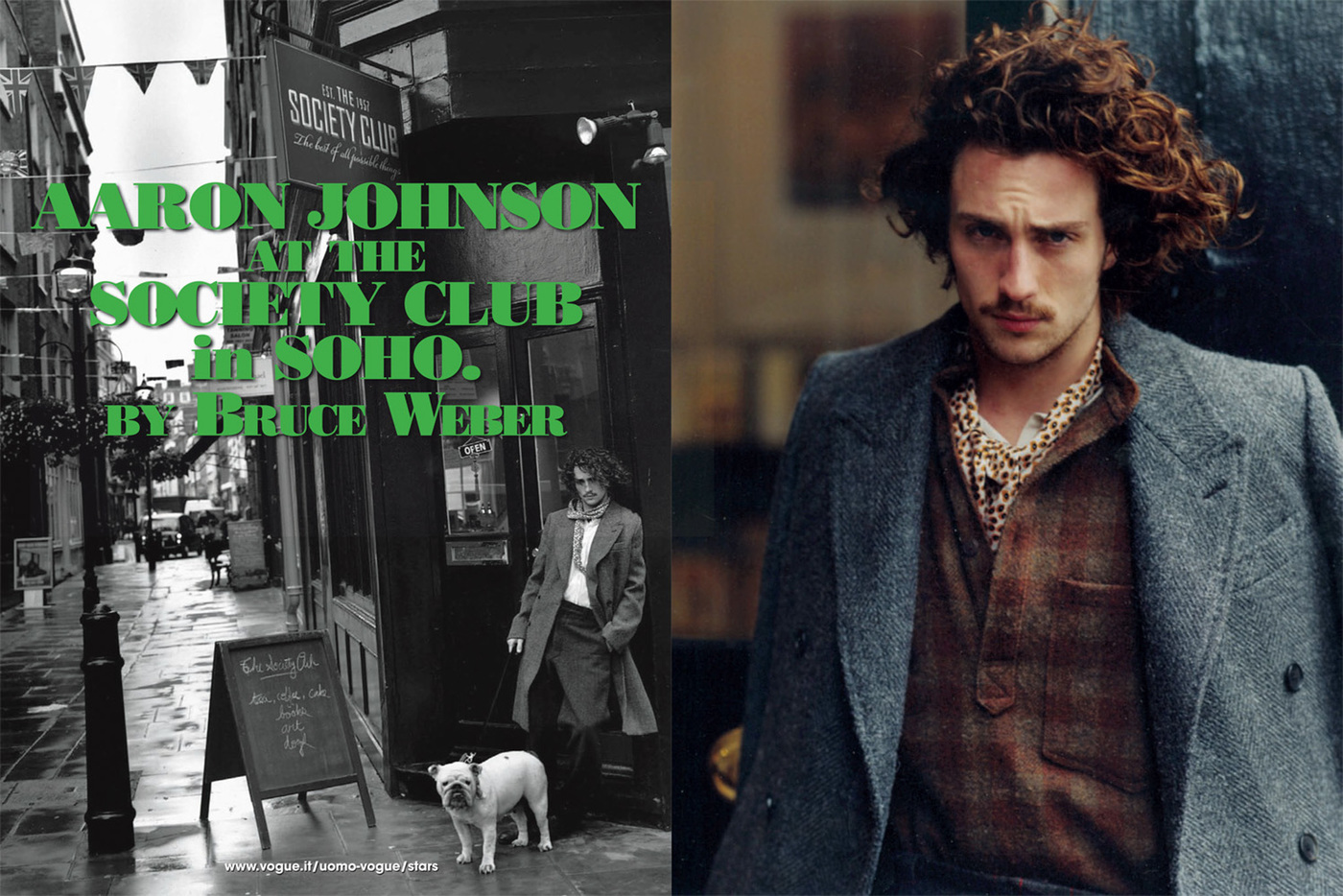 L’uomo Vogue | Aaron Johnson