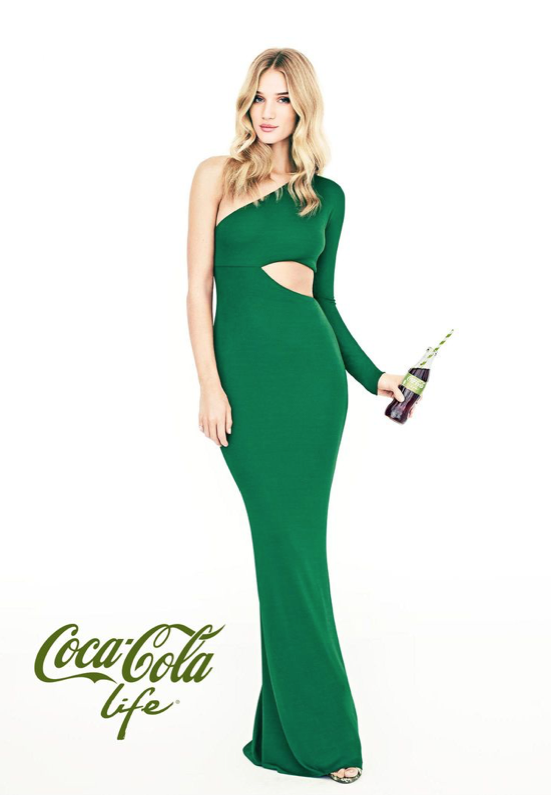 Coca Cola Life | Rosie Huntington-Whiteley