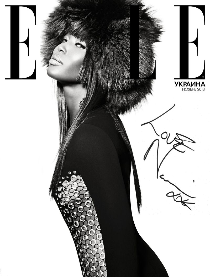 Naomi Campbell | Elle Ukraine