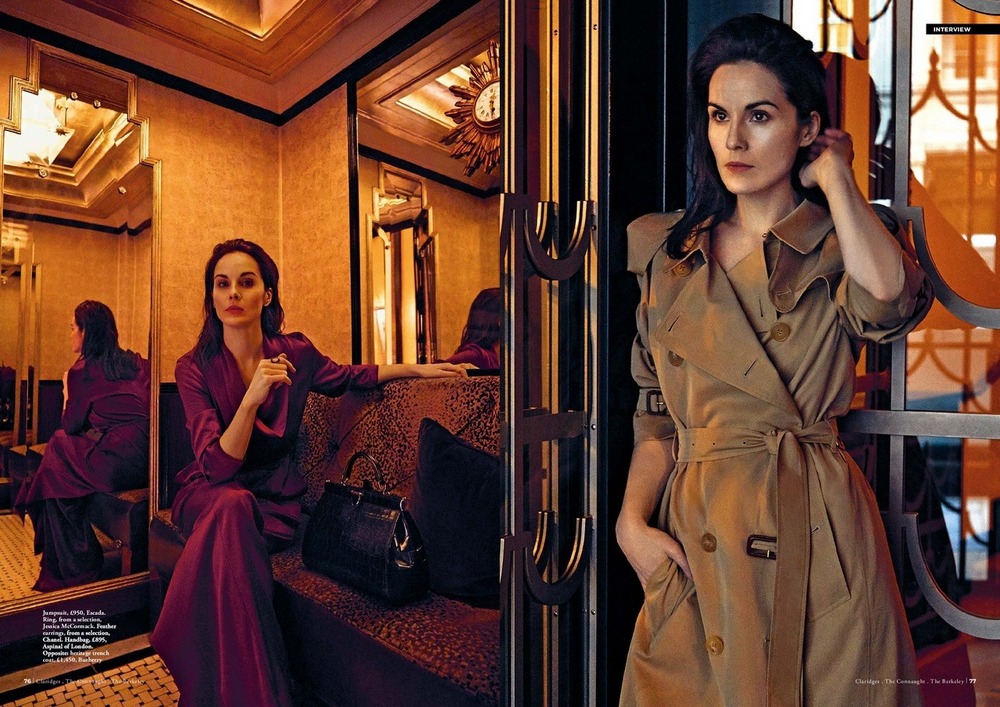 Claridges Magazine | Michelle Dockery