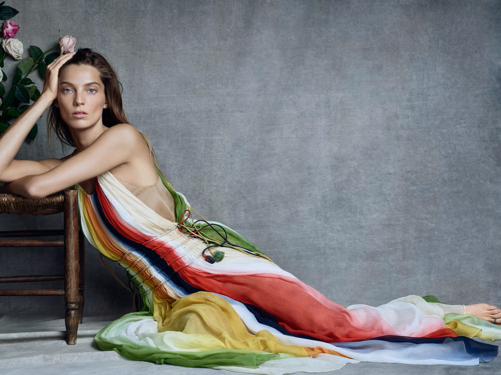 Daria Werbowy | Harpers Bazaar