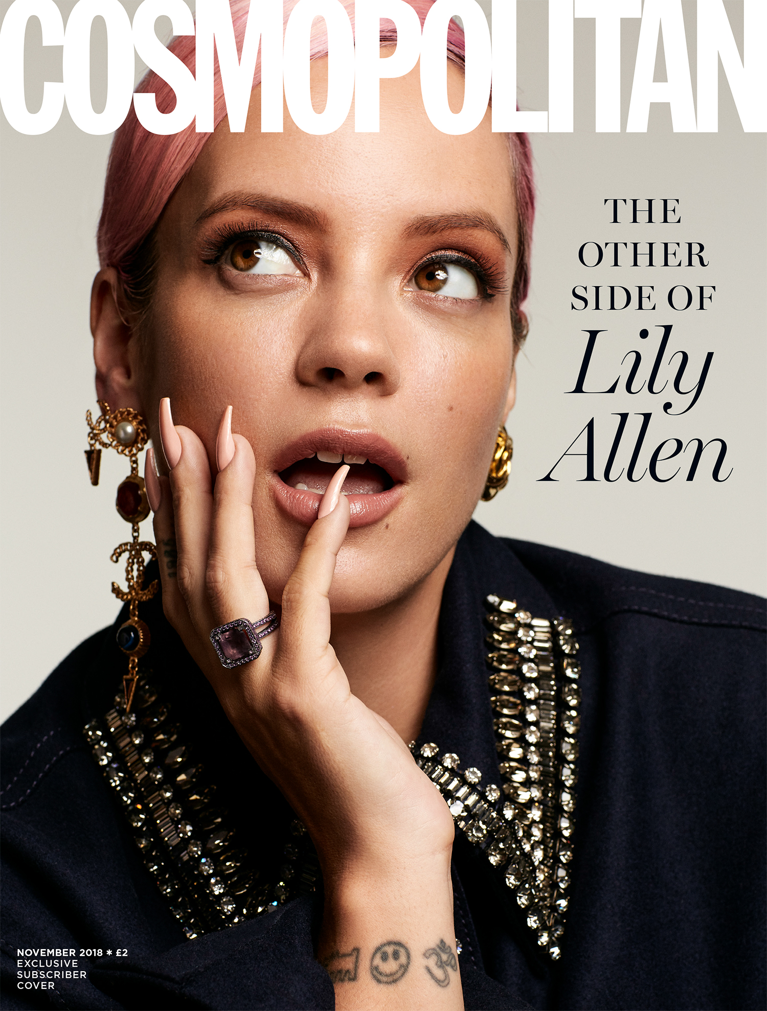 Lily Allen Cosmopolitan UK Fashion One Represents