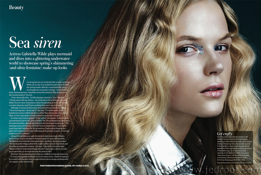GABRIELLE WILDE | INSTYLE