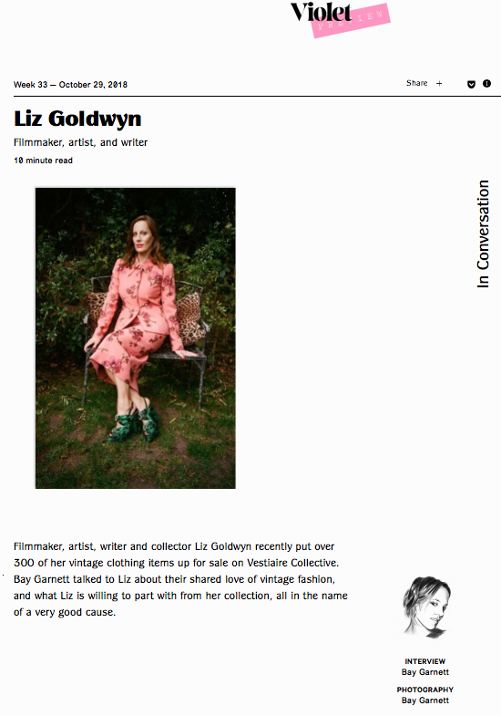 Liz Goldwyn Interview | Violet Book