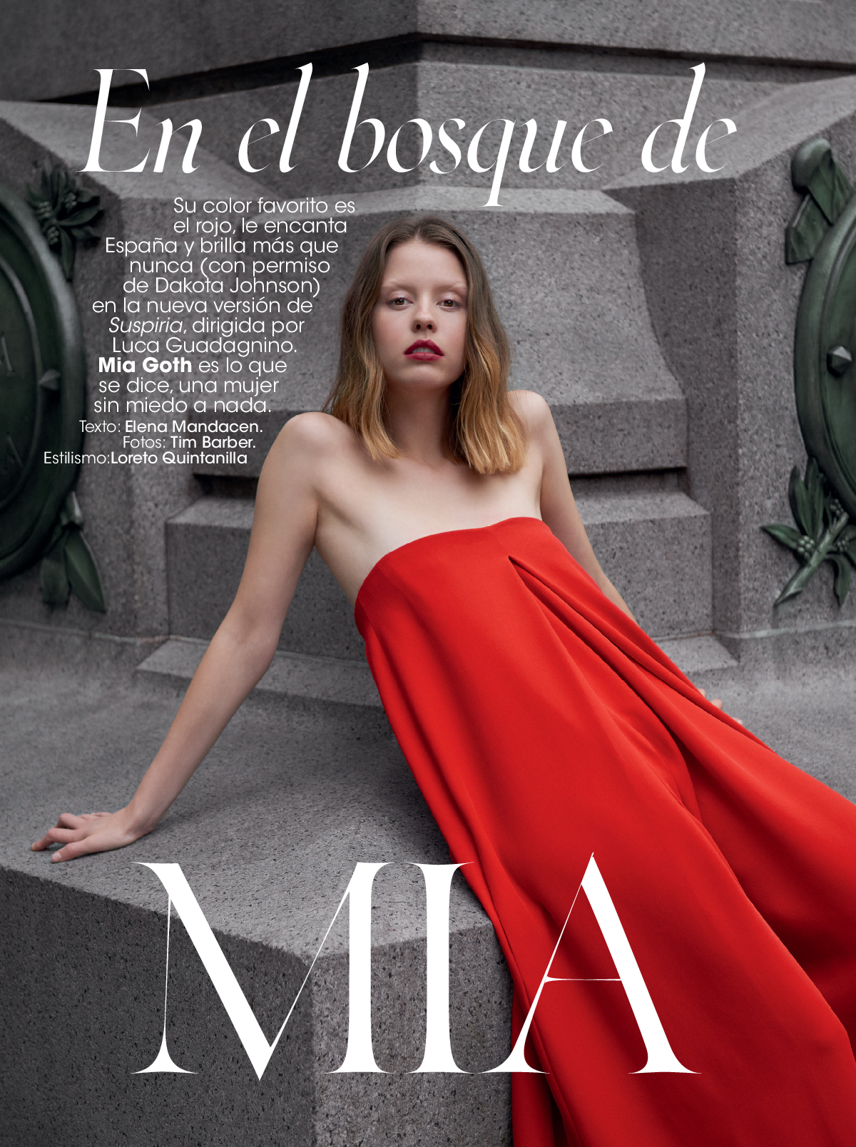 MIA GOTH | GLAMOUR SPAIN