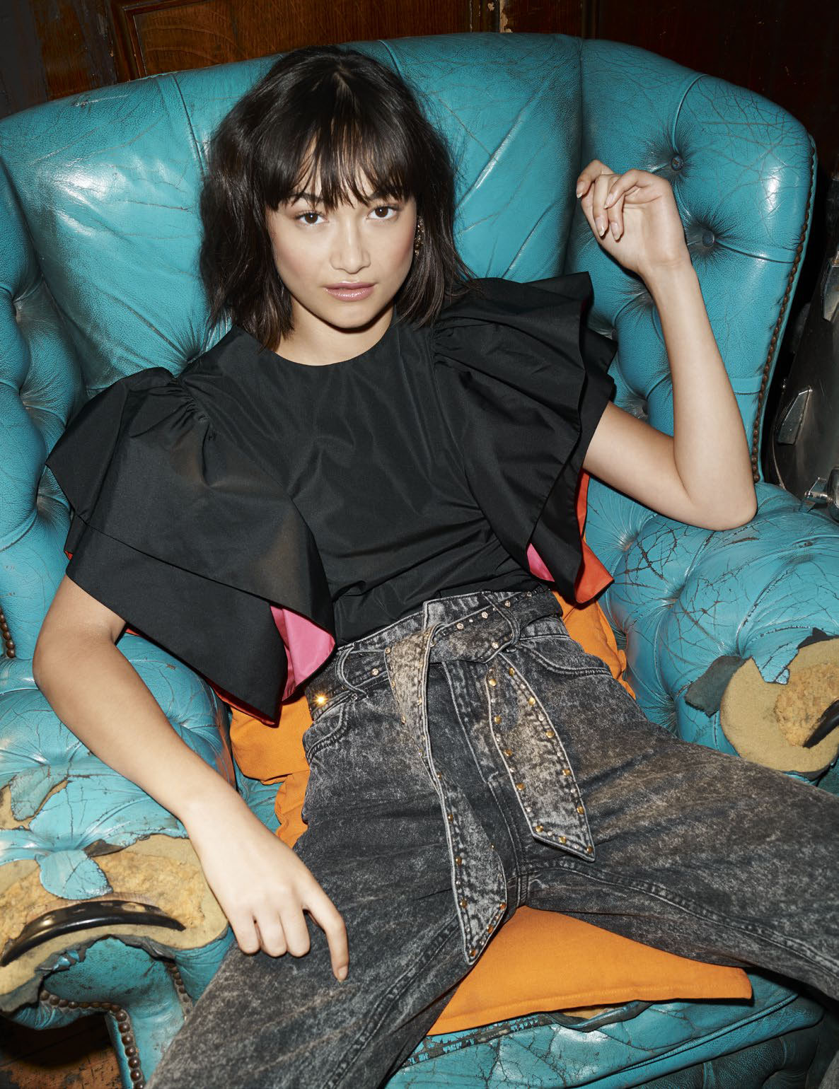 jeans and a nice top