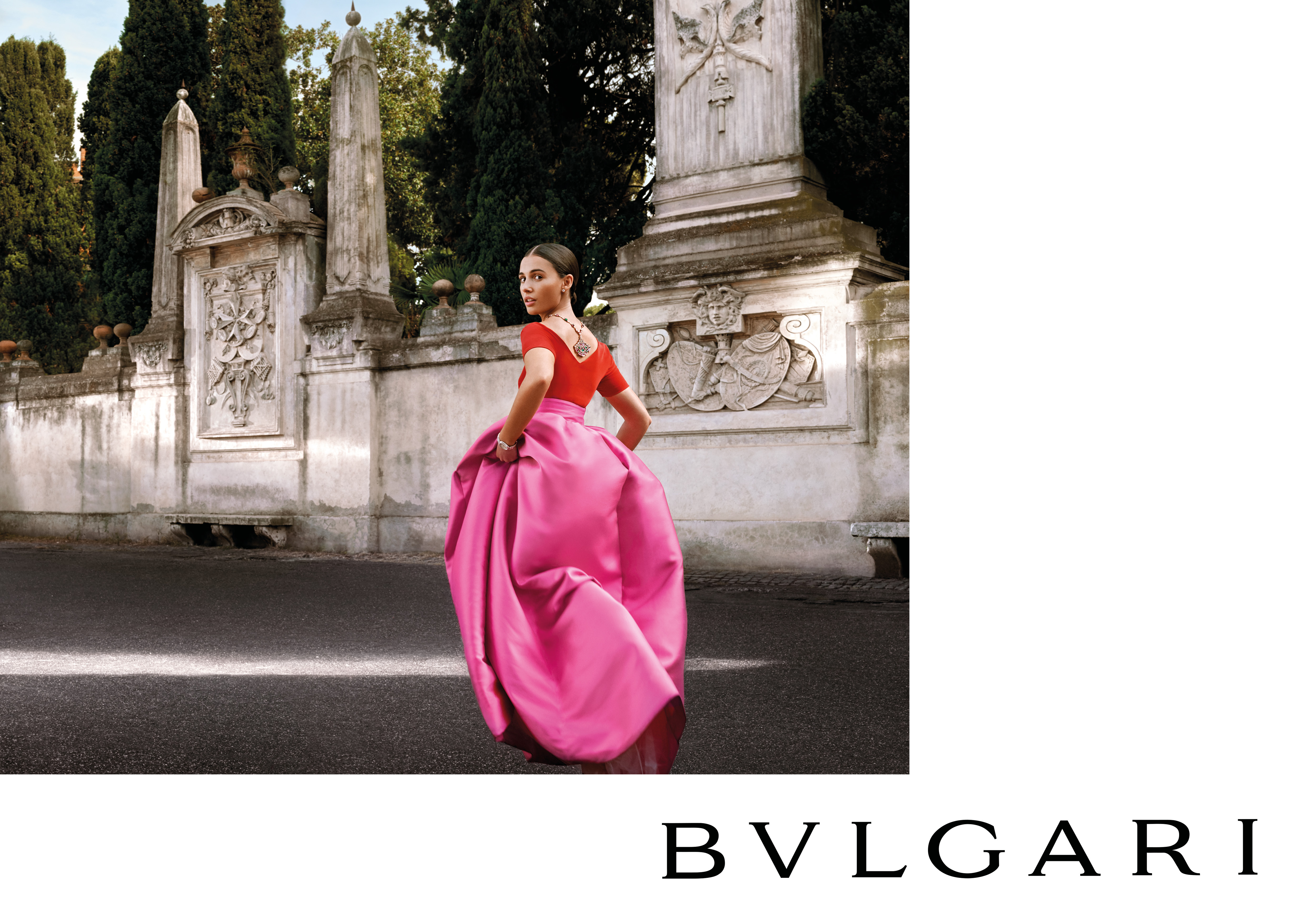 Naomi Scott X Bvlgari Campaign