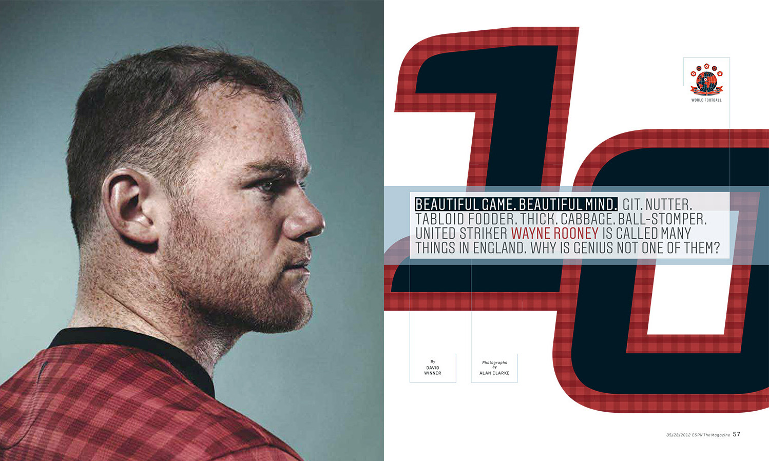 Wayne Rooney | ESPN Magazine