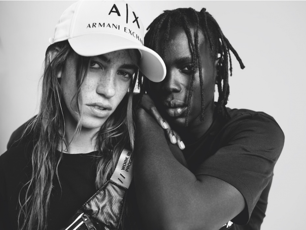 HUNGER Listen Up x Armani Exchange