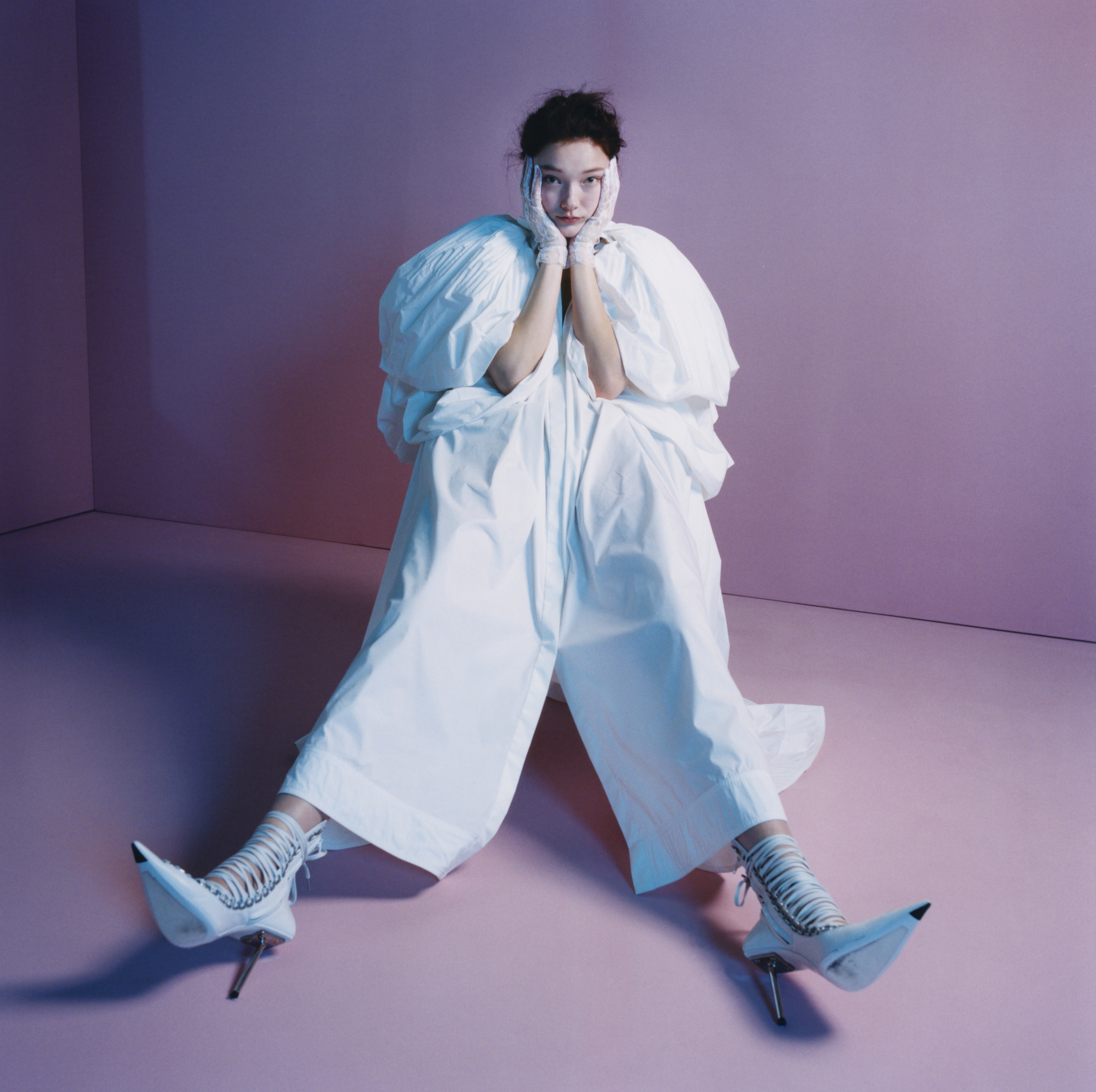 Elle UK | The Woman in white