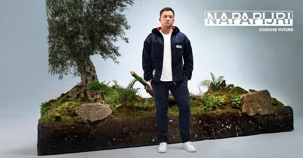 Napapijri X Zalando | Museum featuring Taron Egerton