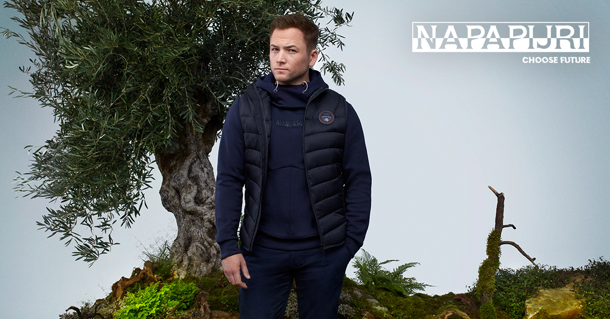 Napapijri X Zalando | Museum featuring Taron Egerton