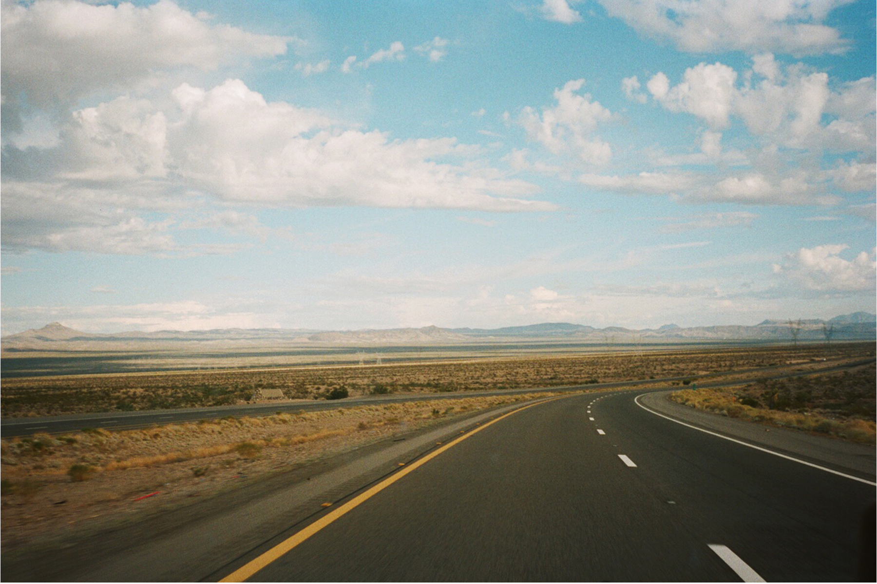 on the road