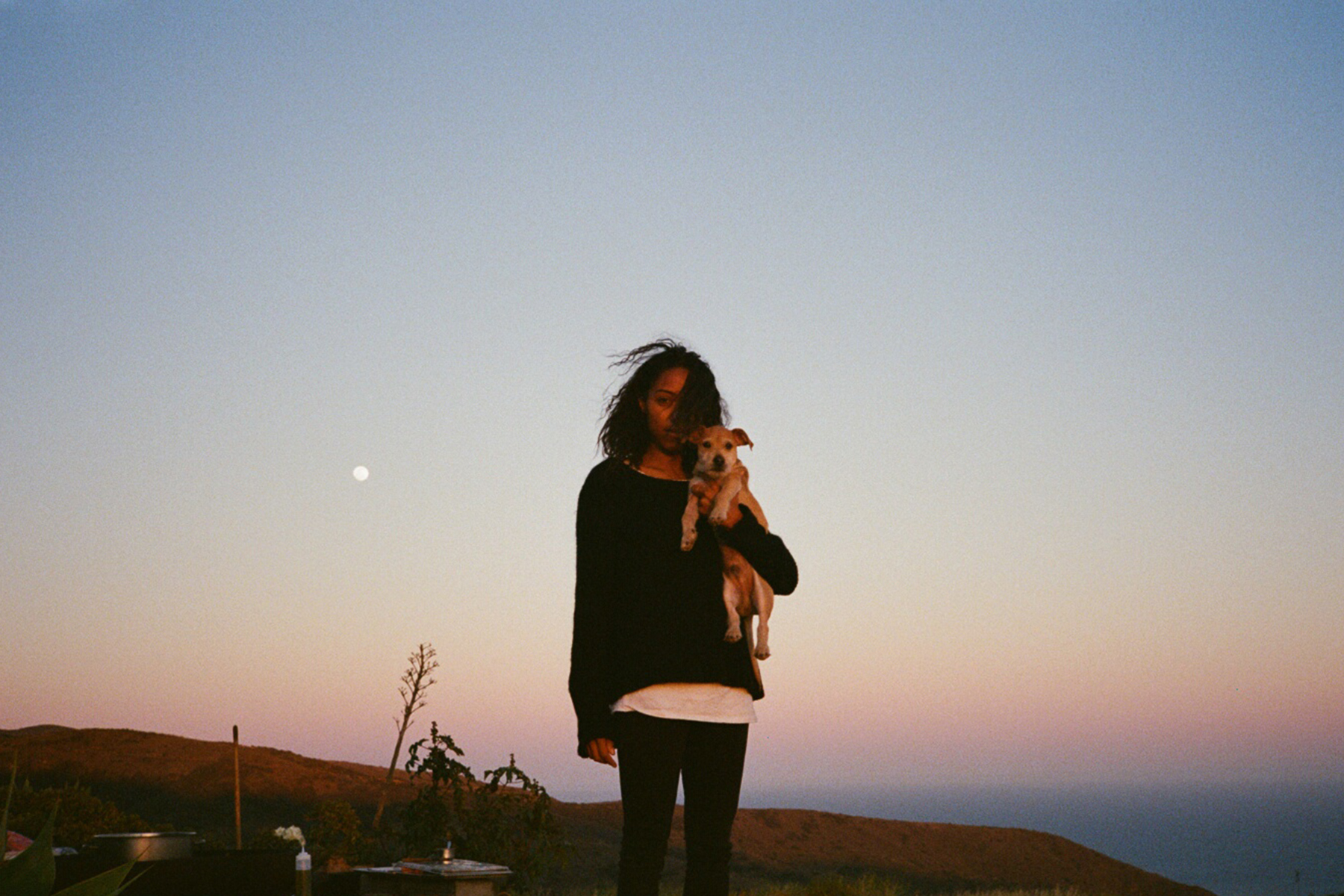 on the road
