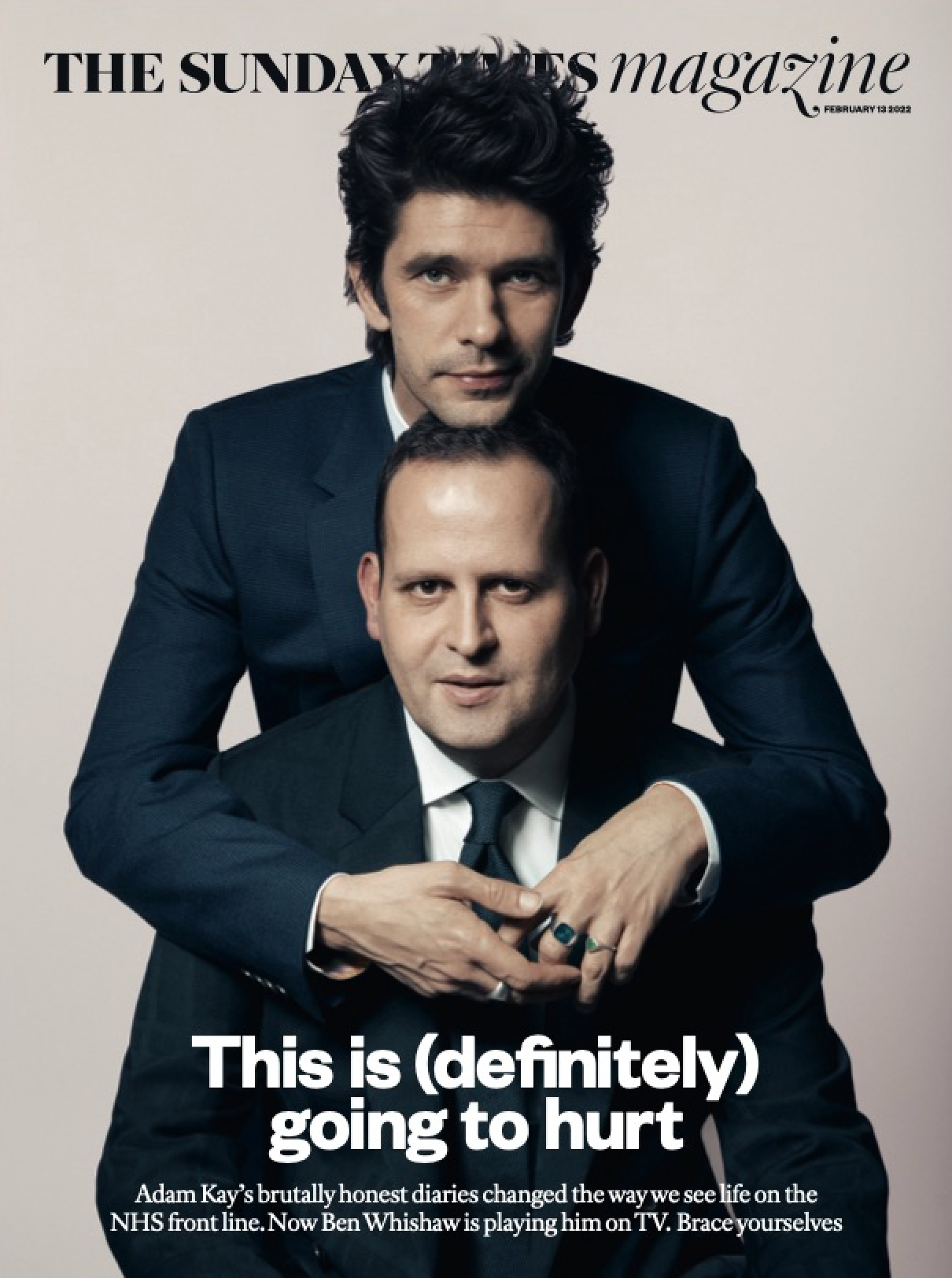 BEN WHISHAW & ADAM KAY | SUNDAY TIMES magazine