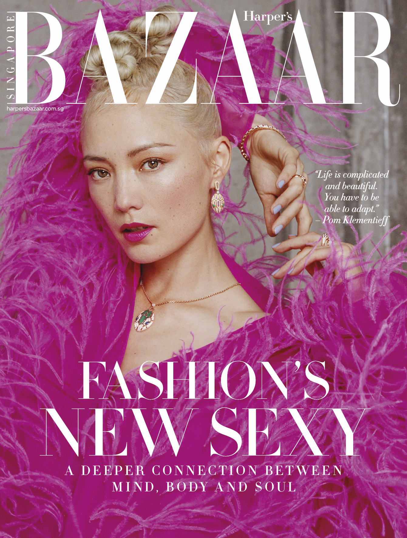 Pom Klementeiff | HARPER’S BAZAAR SINGAPORE