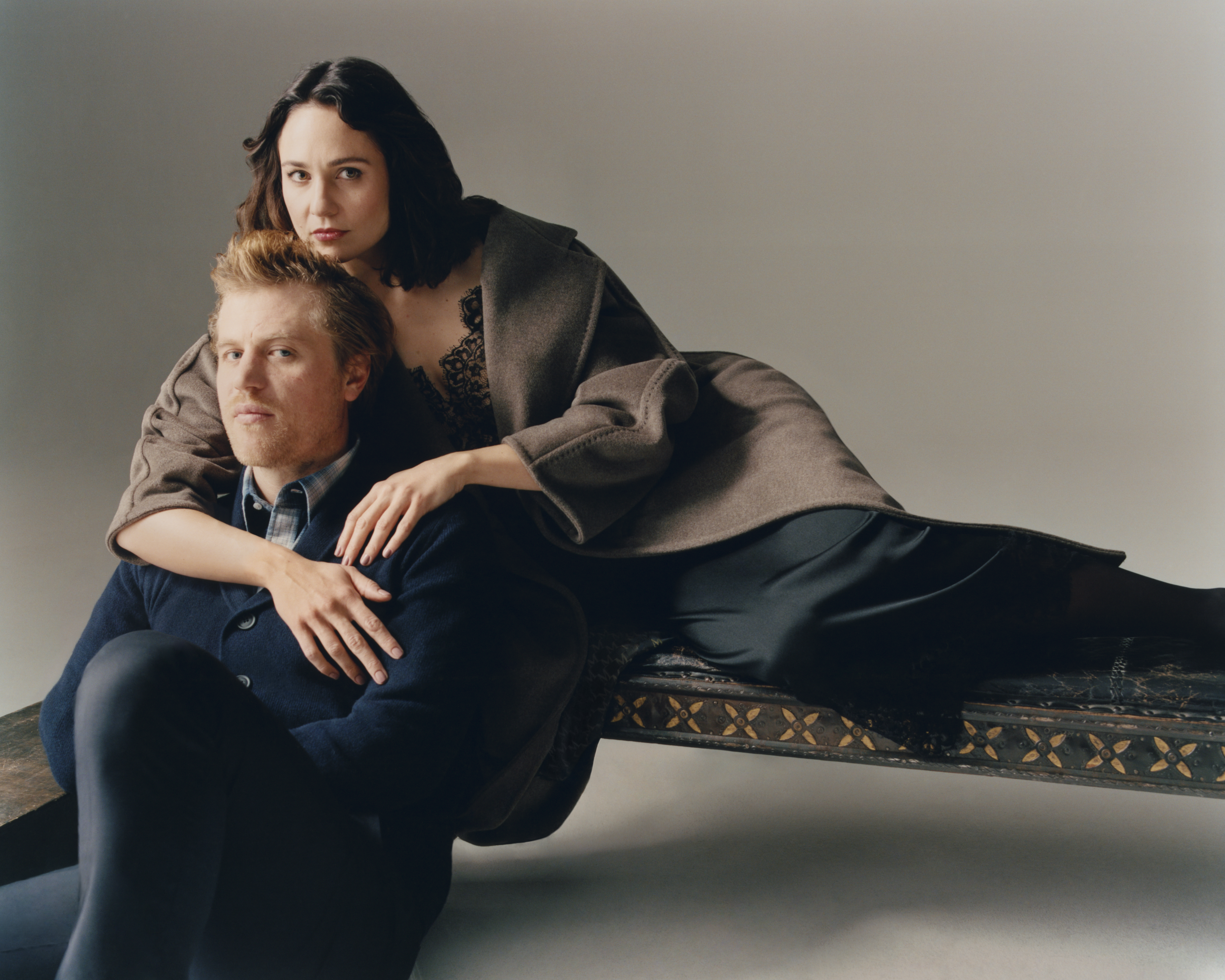 British Vogue / Johnny Flynn, Tuppence Middleton, Mark Gatiss