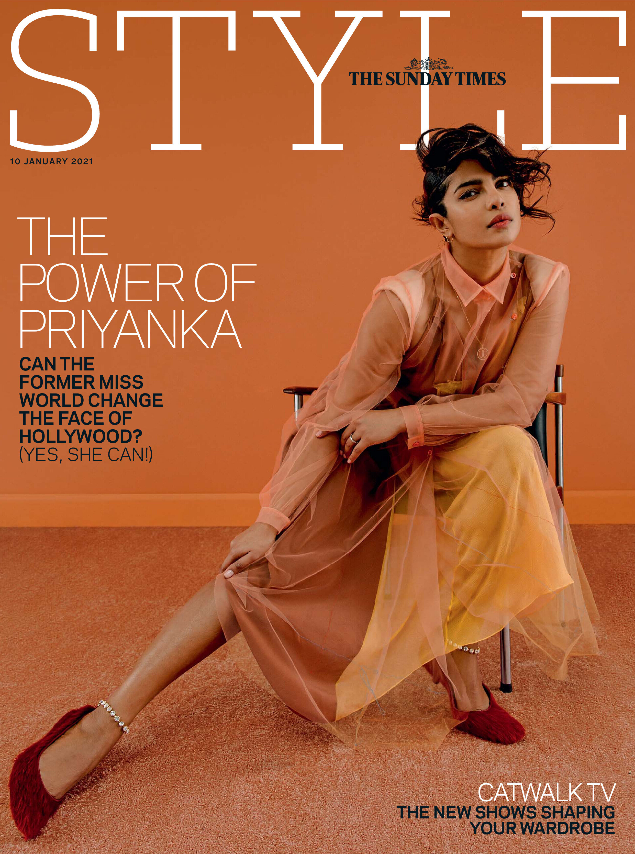 The Sunday Times Style | Priyanka Chopra Jonas