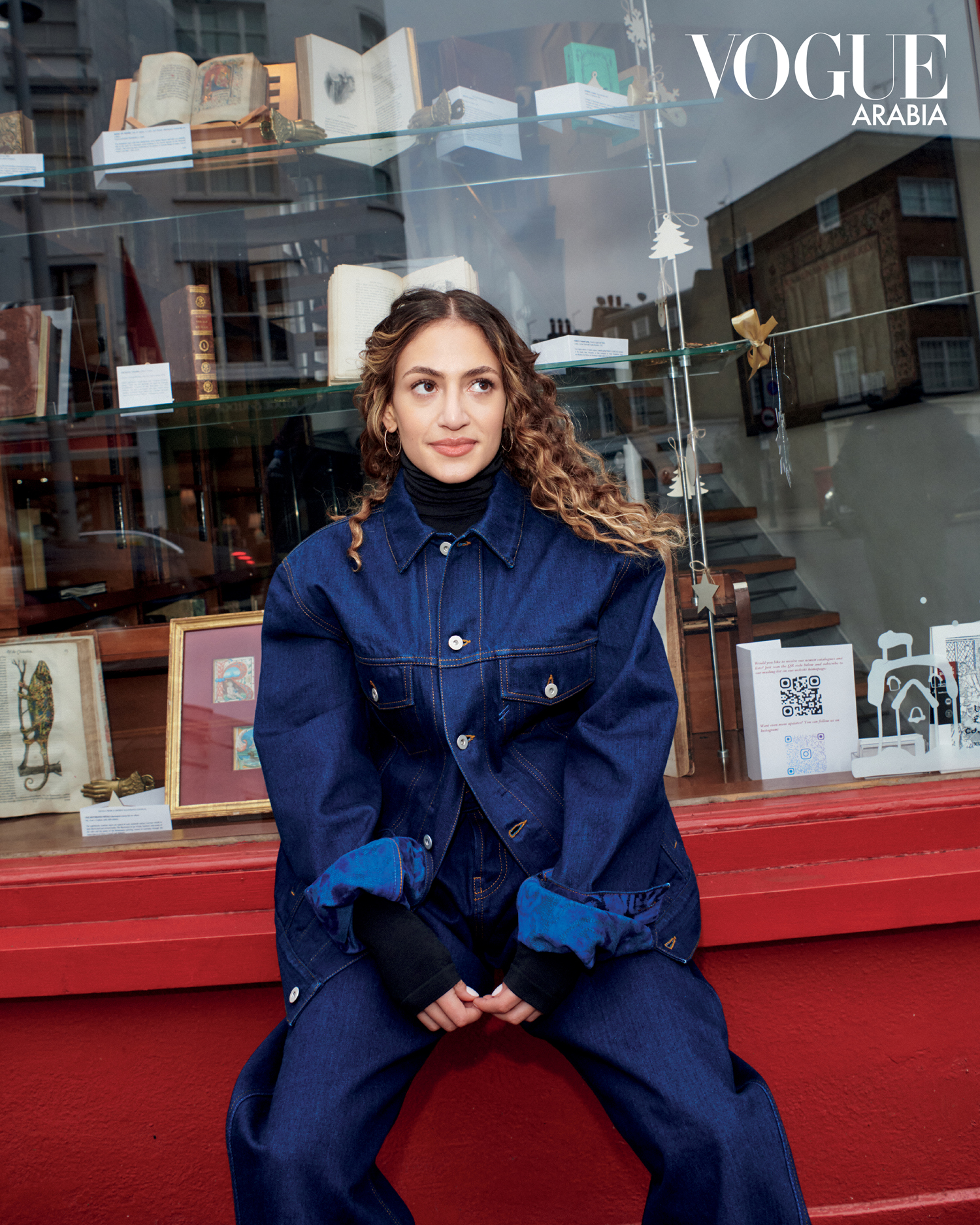 vogue arabia | Burberry | kinzy dias
