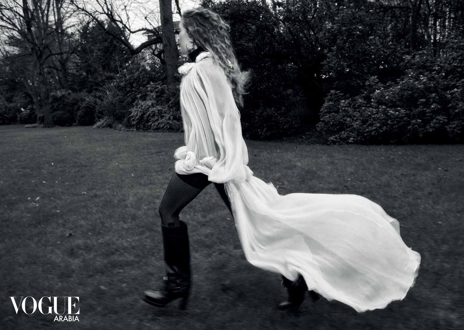 vogue arabia | Burberry | kinzy dias