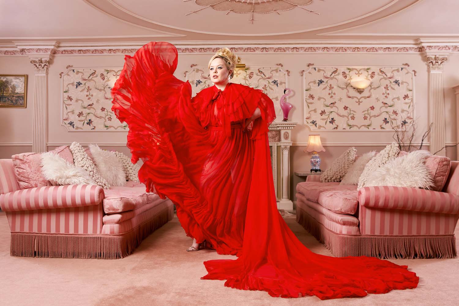 nicola coughlan red dress Outfits 'Bridgerton' Star Nicola Coughlan Has Worn This Year, Ranked