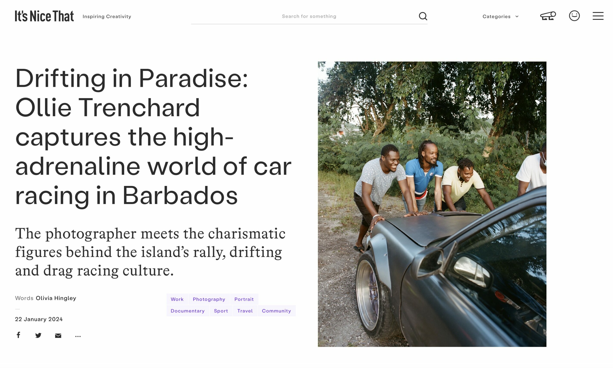 Drifting in Paradise | It’s Nice That