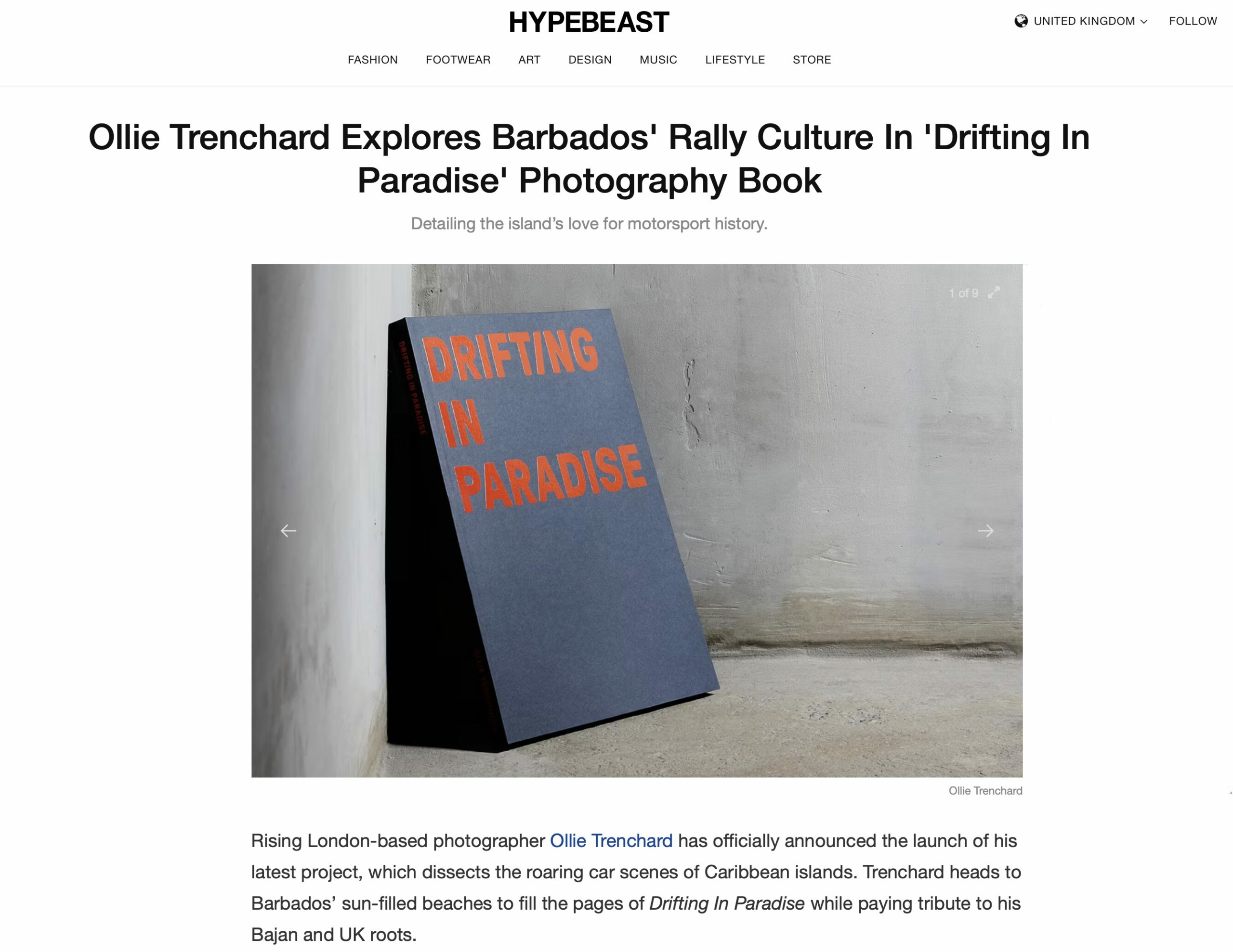 Drifting In Paradise | Hypebeast