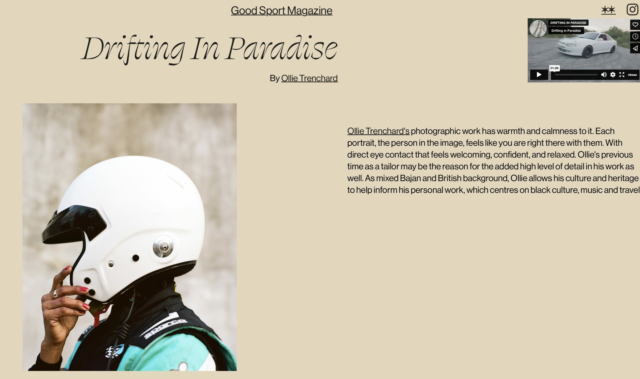 Drifting in Paradise | Good Sport