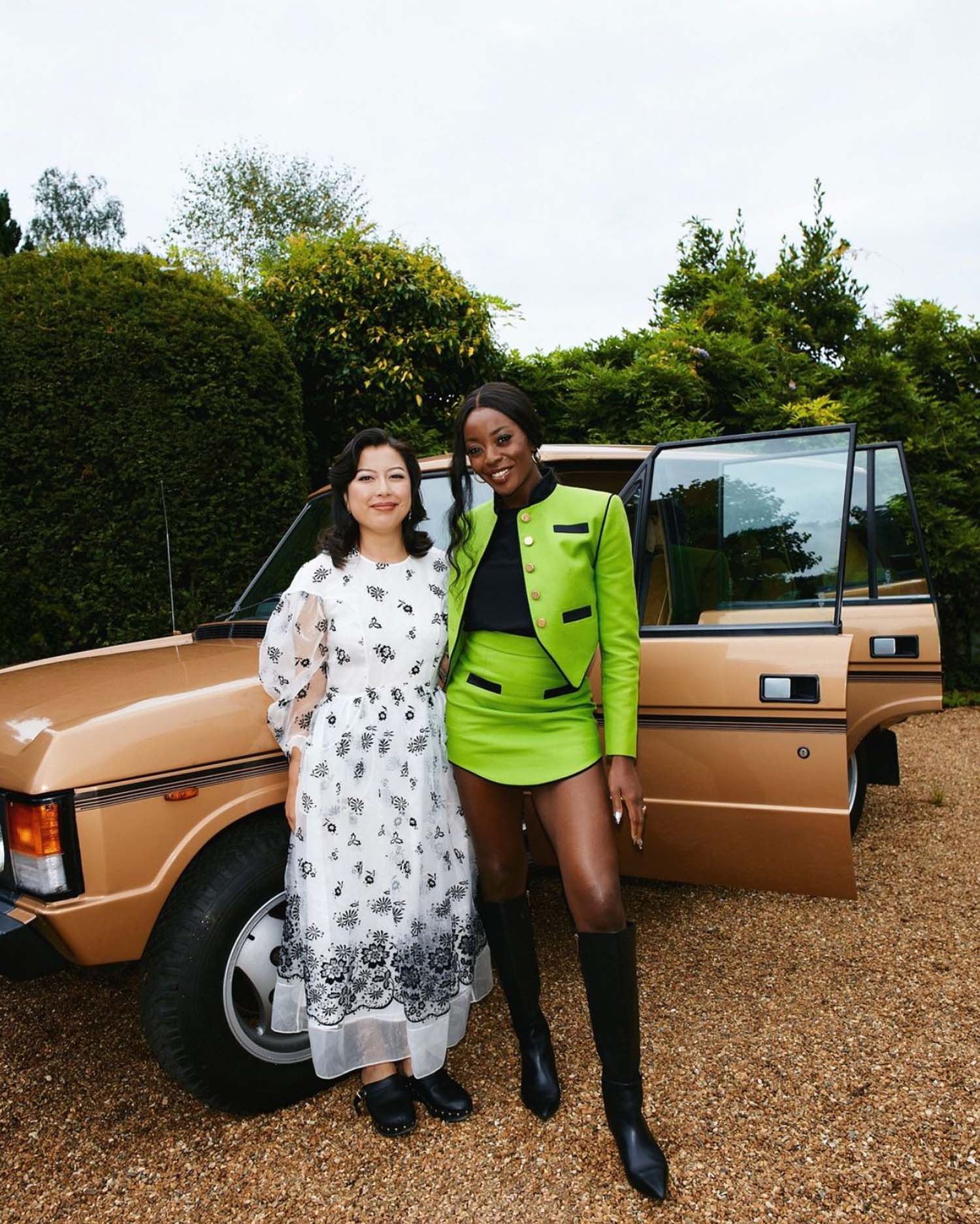 AJ Odudu | Goodwood with British Vogue x Range Rover
