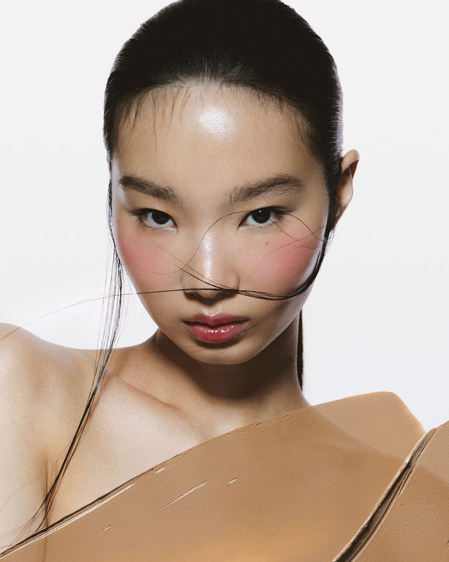 Glossed over