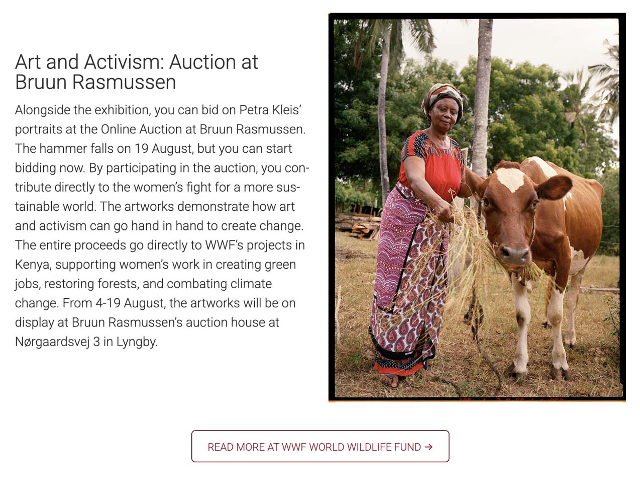WWF | ARKEN | The Face of Change