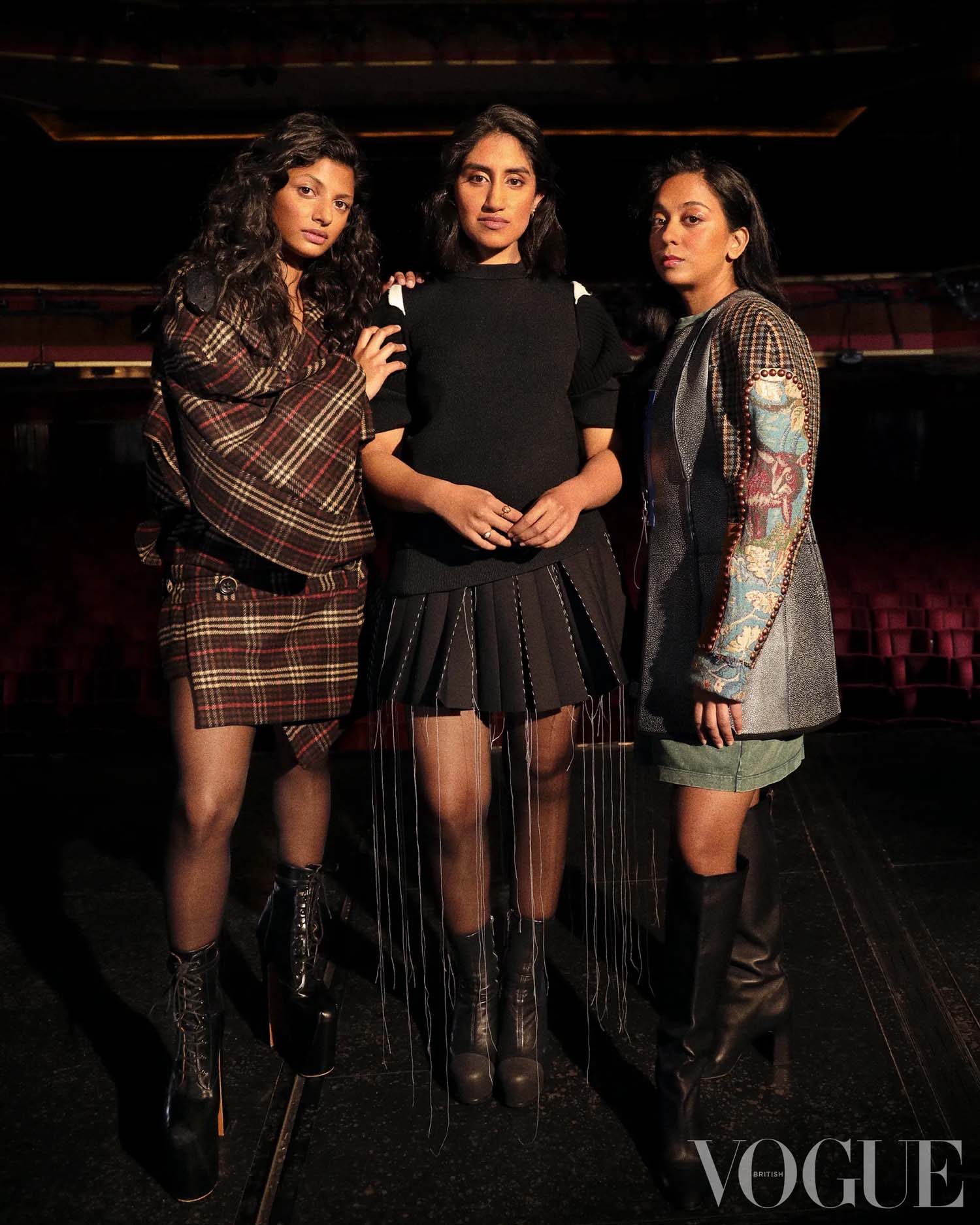 British Vogue | Priya Kansara, Ambika Mod & Anja Vasan
